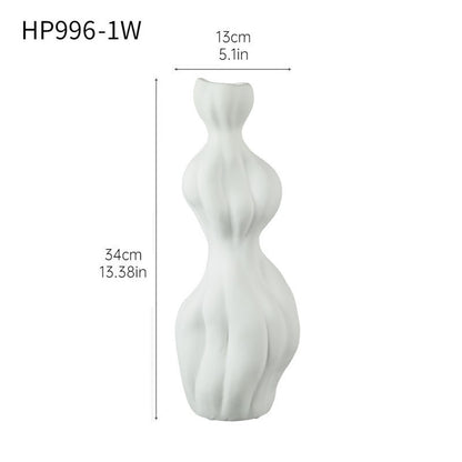 Abstract Textured Decorative Vase Brehn