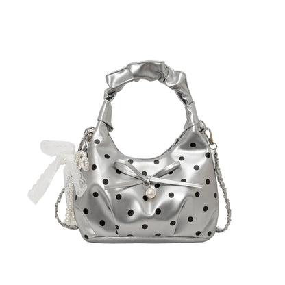 WoChic Punktmuster Handtasche Brehn