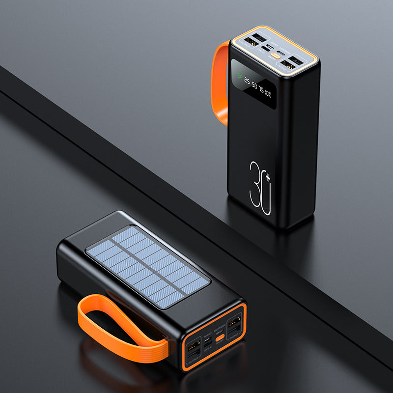 Solar-Powerbank mit Schneller Ladefunktion und Integrierten Usb-Anschlüssen Brehn