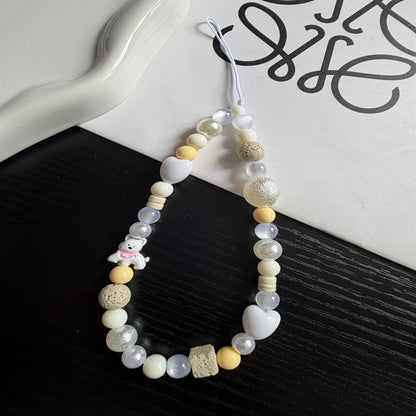 Verspielt Perlen Charm Brillenband Brehn