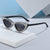 Damen Cat-Eye Sonnenbrille mit glamourösem Glitzerrahmen Brehn