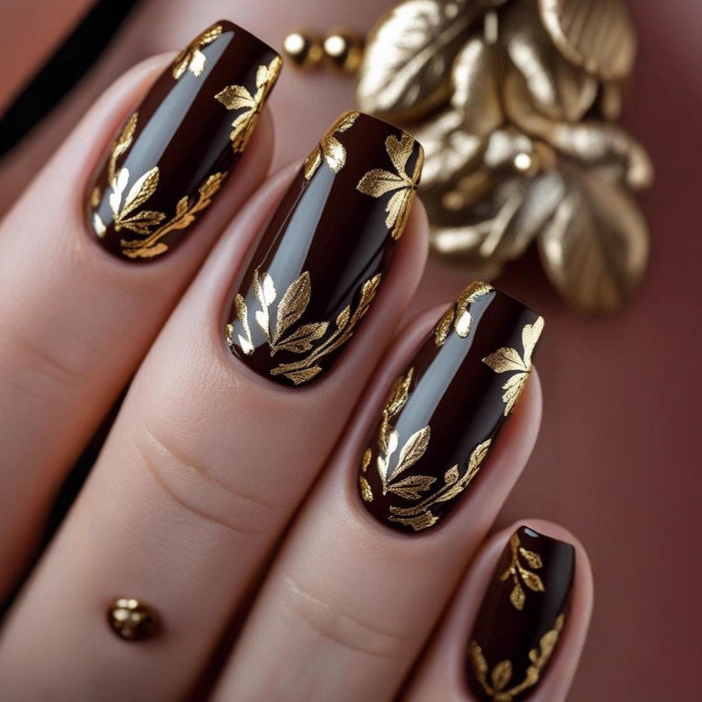 Herbstliche Nagelkunst Brehn