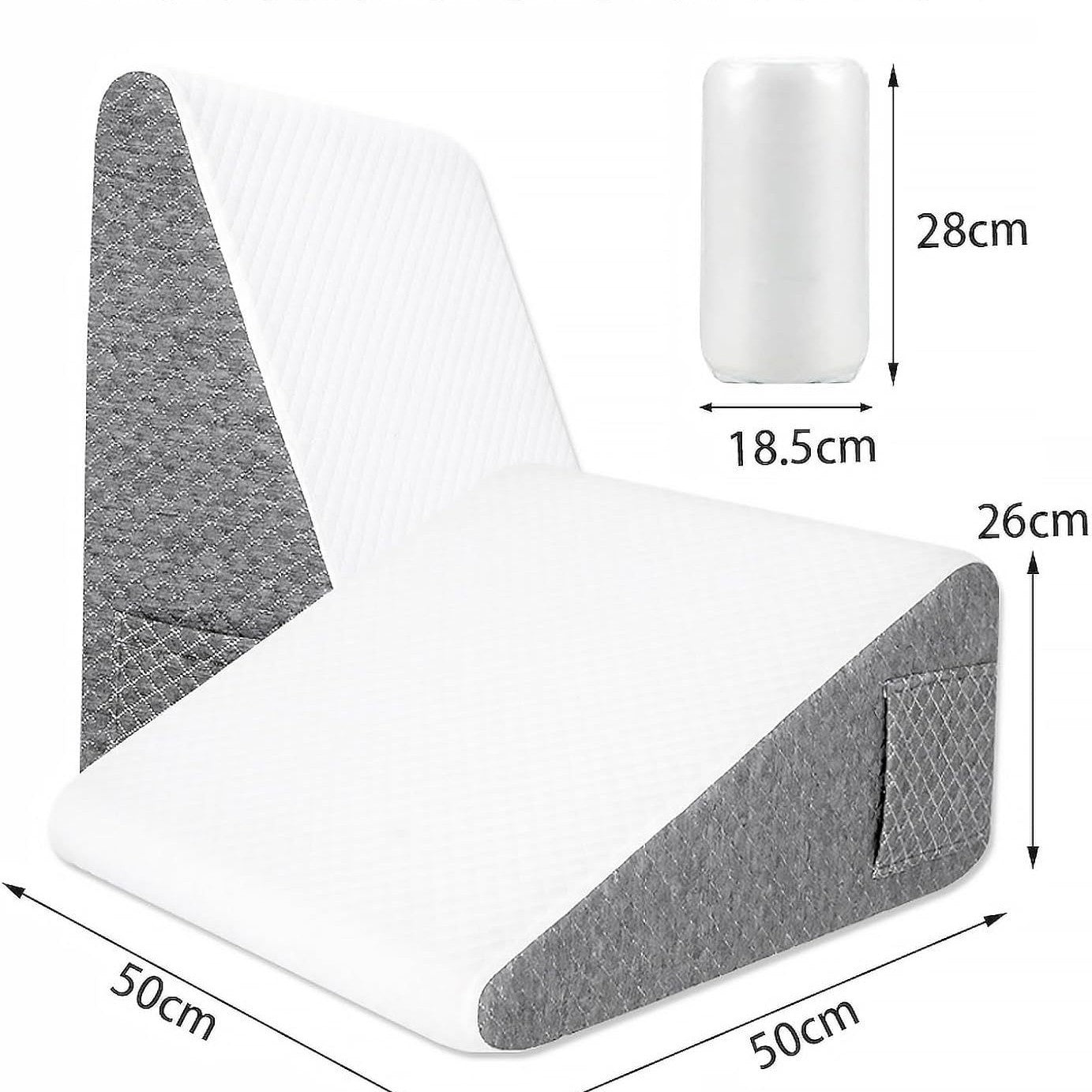 Verstellbares Entspannungs-Rückenstützkissen Wedge Pillow