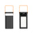 Tragbare LED Powerbank mit integriertem Display und Tragegriff Brehn