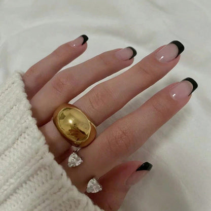 Eleganter Goldring