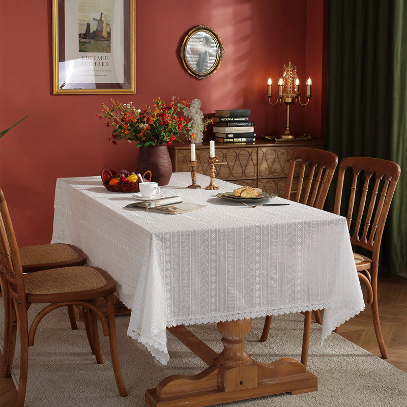 Elegante Spitze Tischdecke