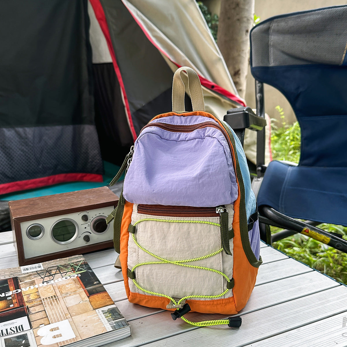 Stylische Mehrere-Taschen Camping-Rucksack Brehn