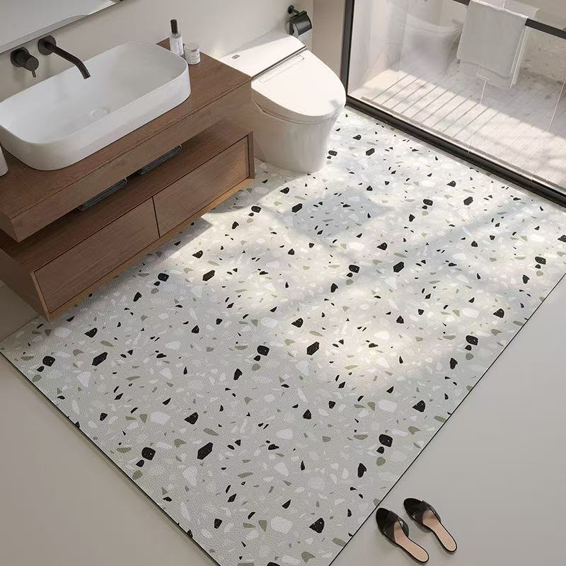 Terrazzo Stil Badezimmermatte Brehn