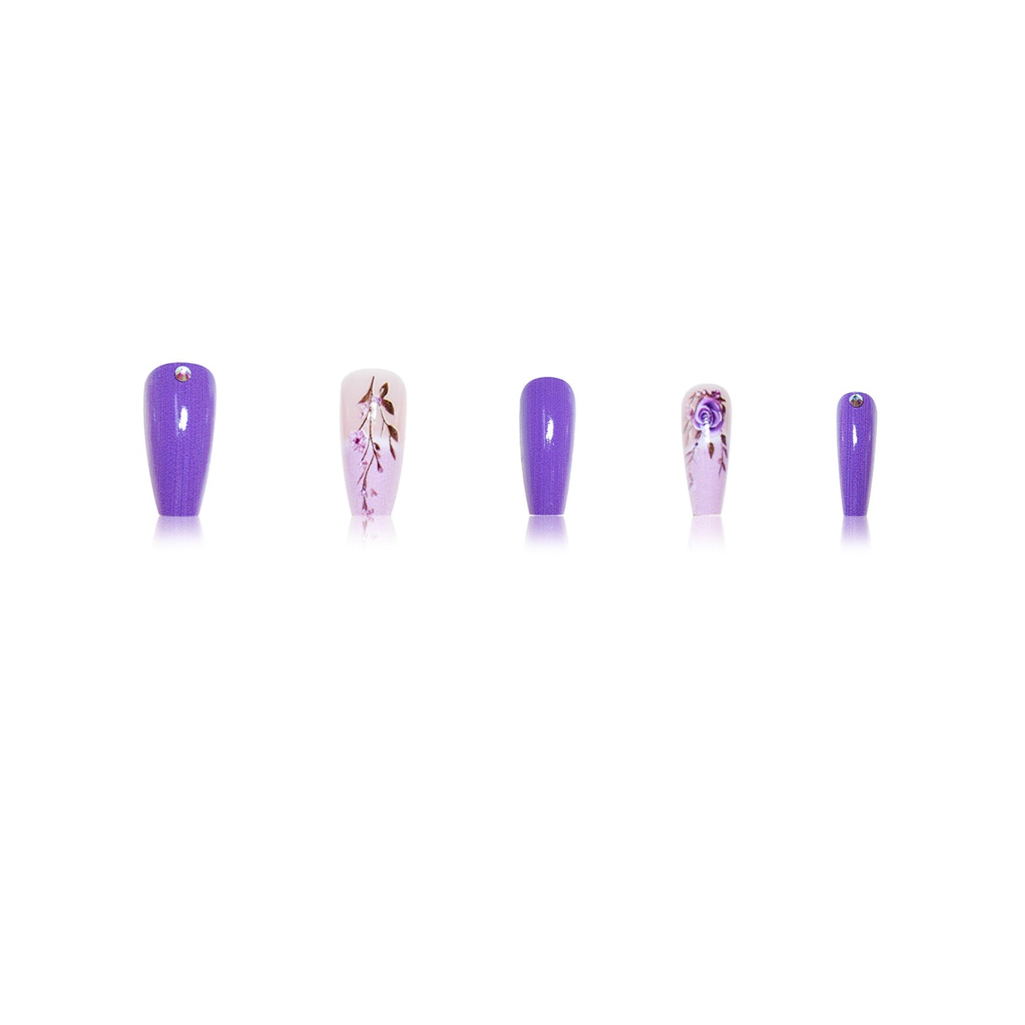 Floral Nail Art Extensions Brehn 1787913825