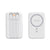 Powerbank mit Integrierten Ladekabeln und Kabelloser Ladefunktion Brehn