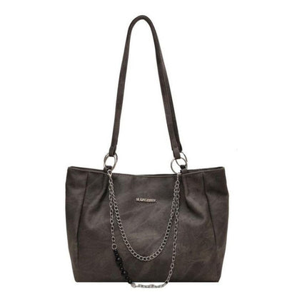 Geräumige weiche Kunstleder-Tote-Bag Brehn