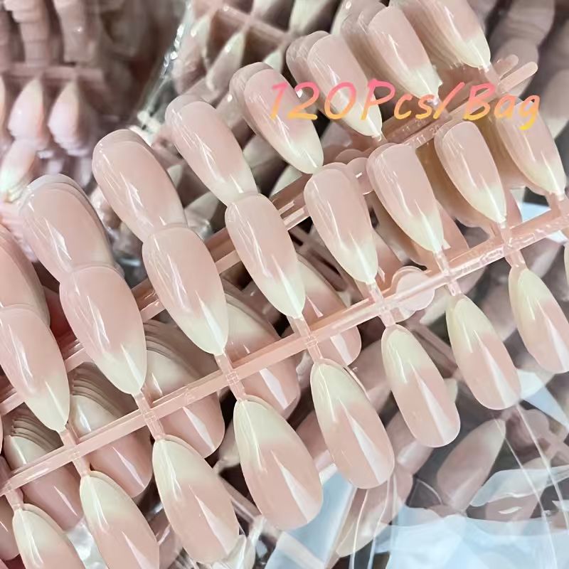 French Tip Acryl Nagel Set Brehn