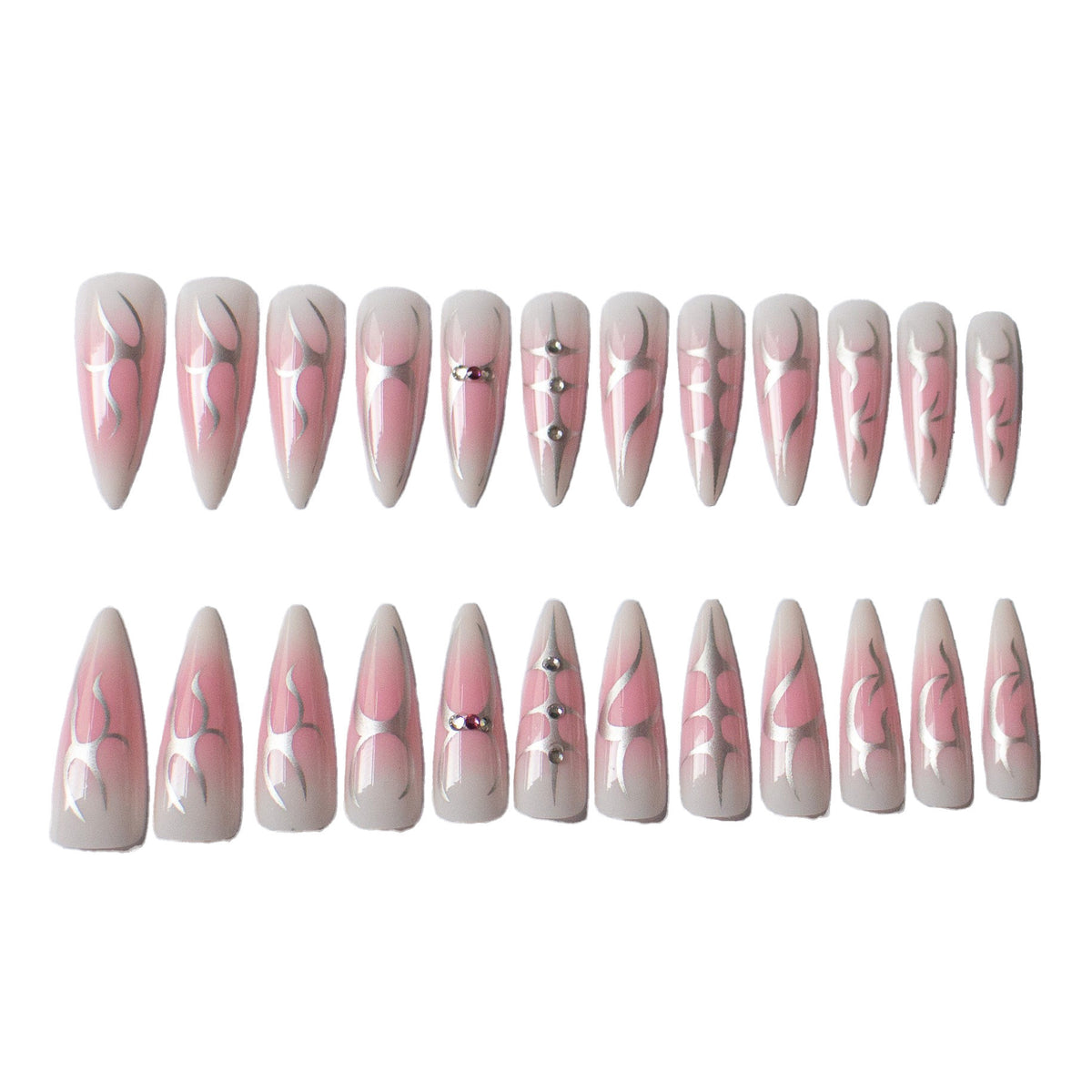 Künstlerisches Stiletto Nail Art Design Kit