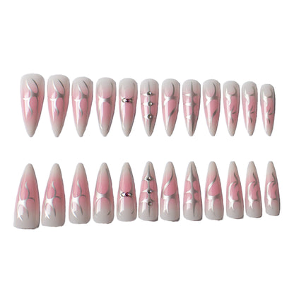 Künstlerisches Stiletto Nail Art Design Kit