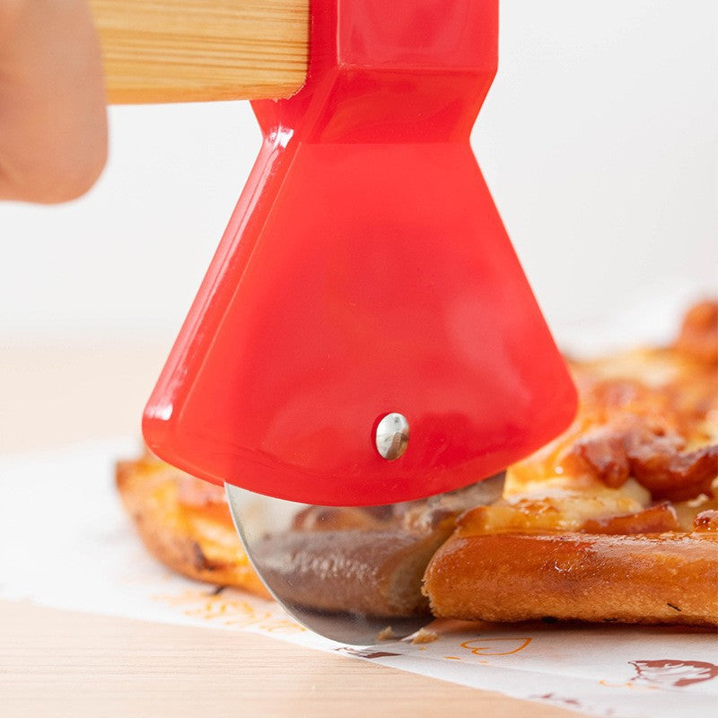 Pizzaschneider mit Ergonomischem Holzgriff Brehn
