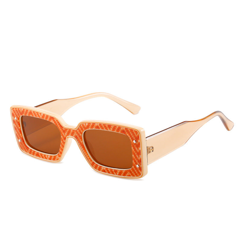 Fette geometrische Sonnenbrille Brehn