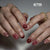 Künstlerisches Press-On-Nagelset mit floralen Designs Brehn