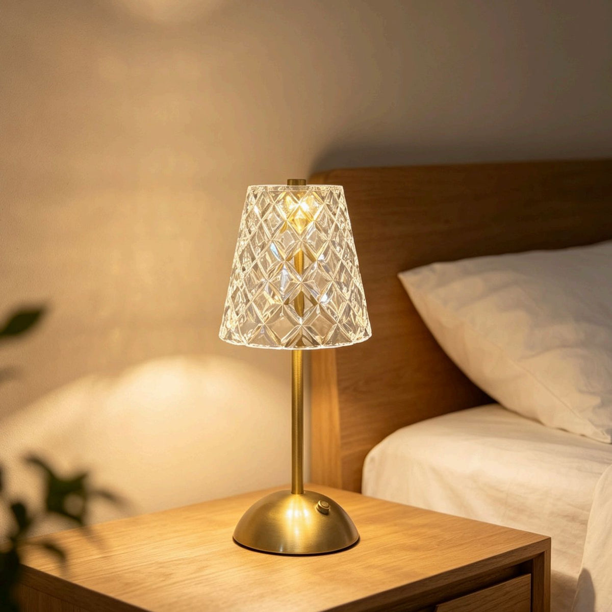 Elegante Tischlampe