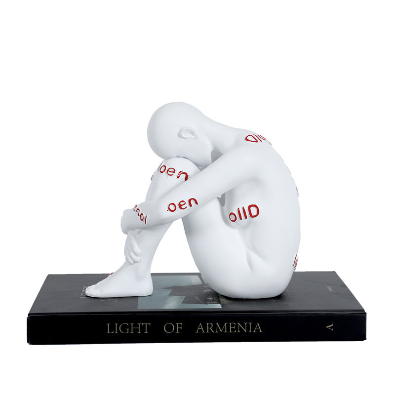Moderne künstlerische figurative Skulptur