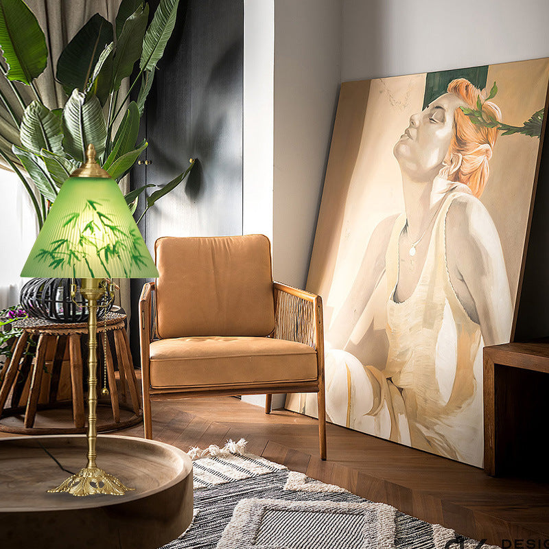 Vintage-inspirierte dekorative Tischlampe