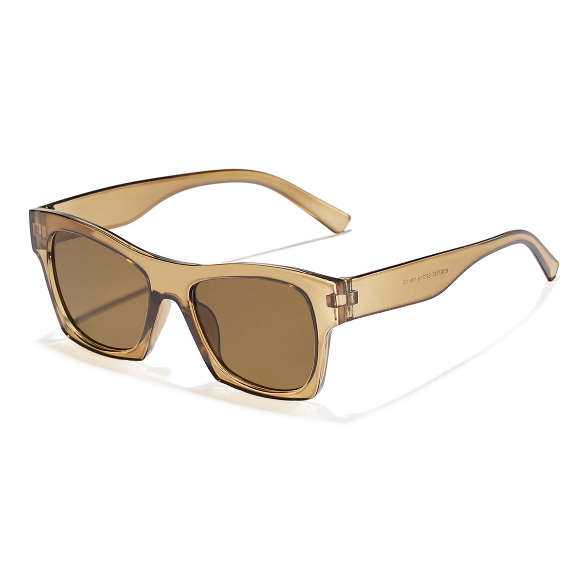 Damen modische Sonnenbrille im eleganten Rechteck-Design Brehn