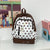 Verspieltes Punkte Design Rucksack