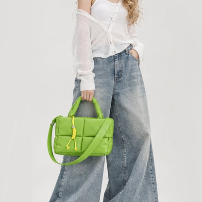 Gepolsterte Mini Schultertasche