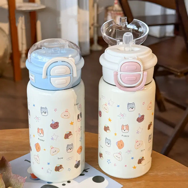 Damen lustige Trinkflasche mit sicherem Verschlusssystem Brehn