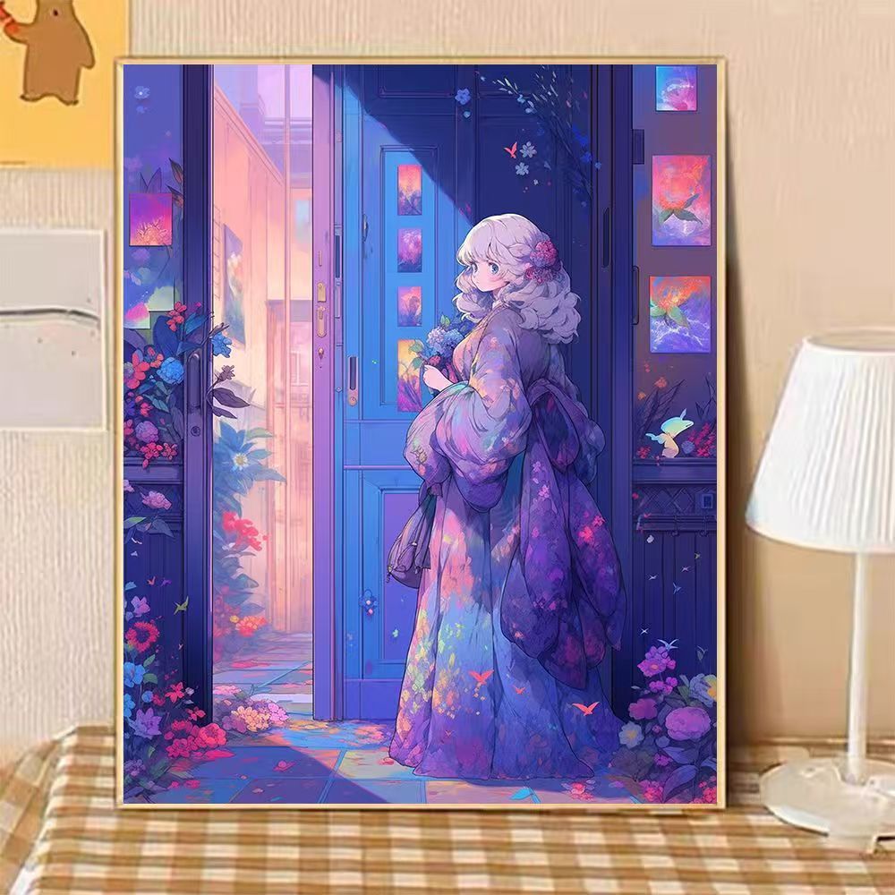 Verzauberndes Fantasy-Landschaft-Leinwandkunstwerk Brehn