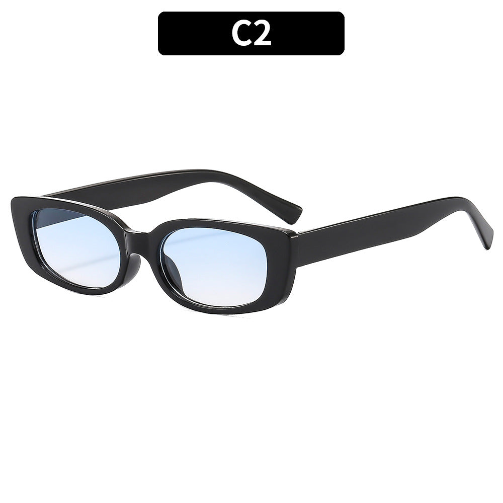 Moderne Anziehung Retro-Stil Winkelsonnenbrille
