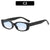 Moderne Anziehung Retro-Stil Winkelsonnenbrille