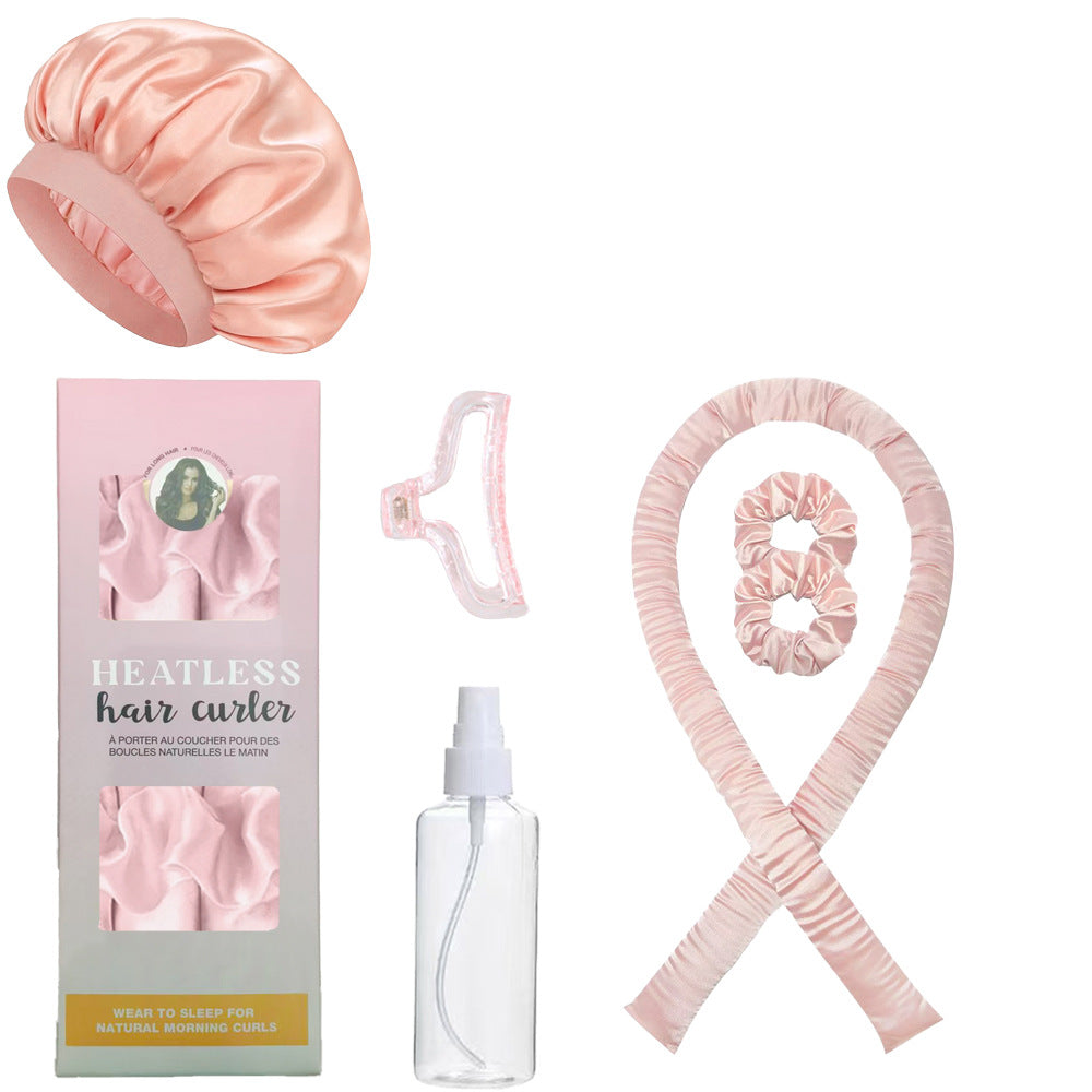 Hitzefreies Locken-Set mit Haarband und Zubehör