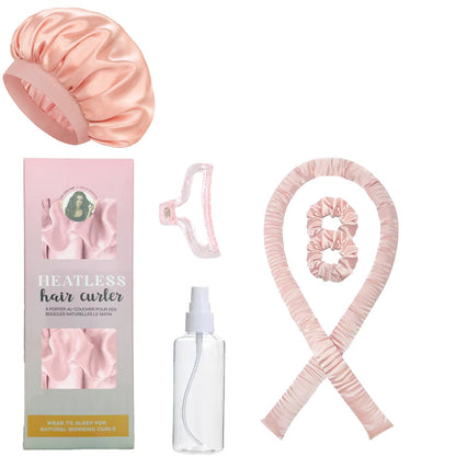 Hitzefreies Locken-Set mit Haarband und Zubehör