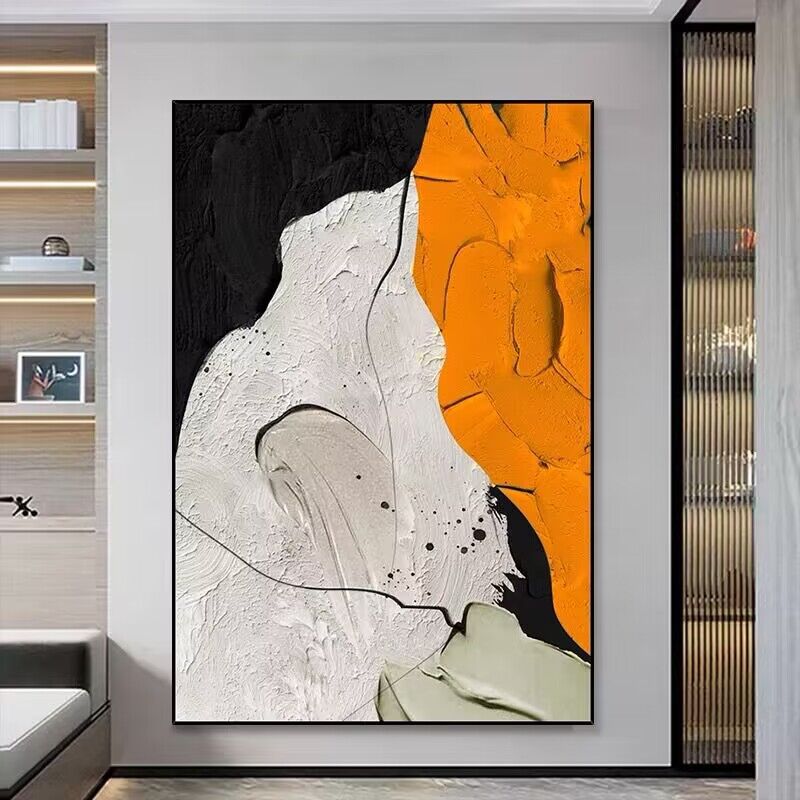 Abstract Texturiertes Leinwandkunstdruck