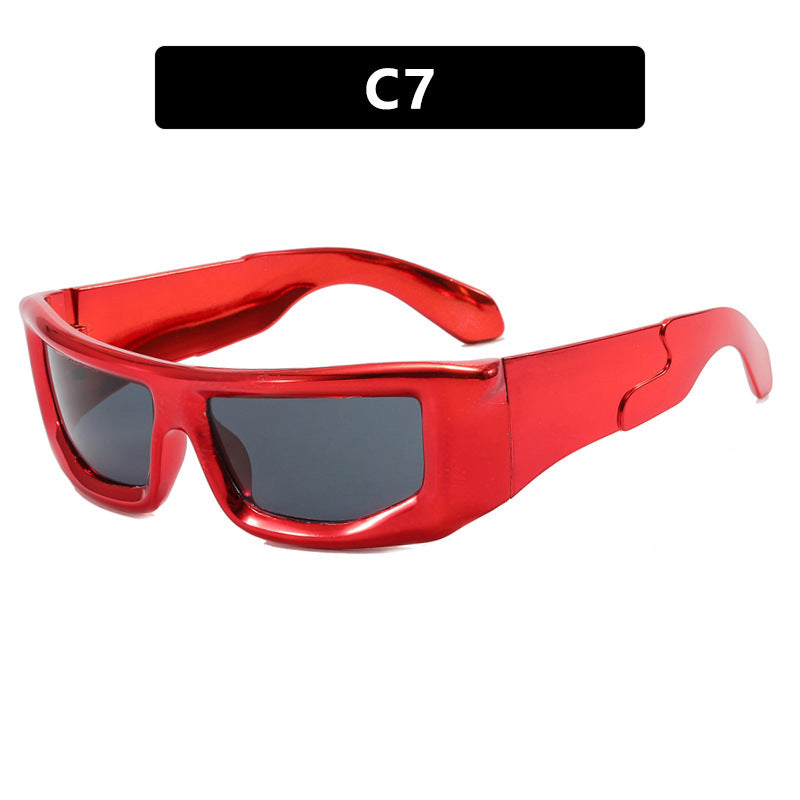 Damen Sportliche Sonnenbrille mit stylishem Metallrahmen Brehn