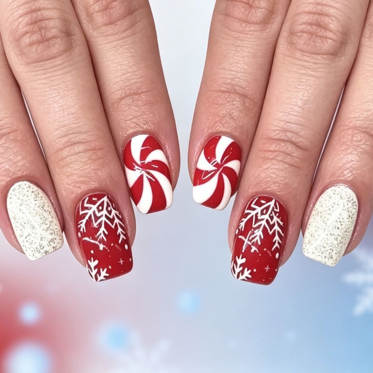 Urlaubs-Themen-Nagelkunst-Design Brehn