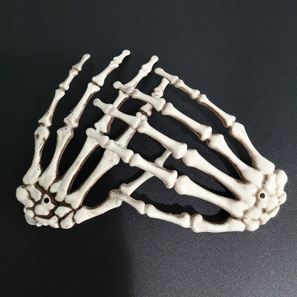 Realistische dekorative Skelett Hände Brehn
