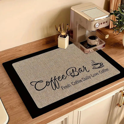 Kaffee Bar Küchenteppich Brehn
