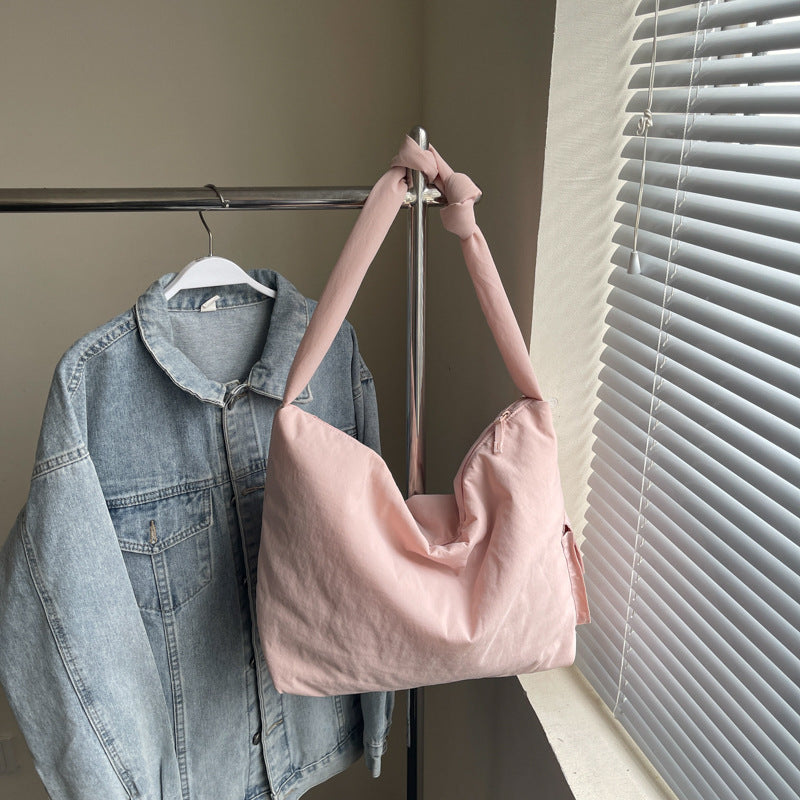 Knoten-Handgriff Canvas Tasche Brehn