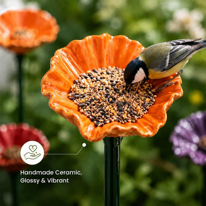 Garten Dekorativer Mohnblumenstecker Brehn