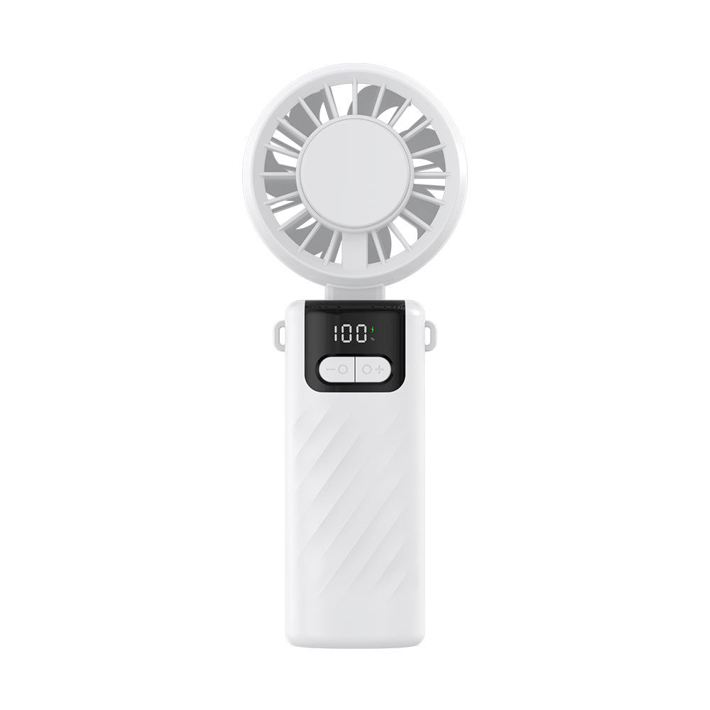 Unisex Compact Rechargeable Bladeless Handheld Fan Brehn