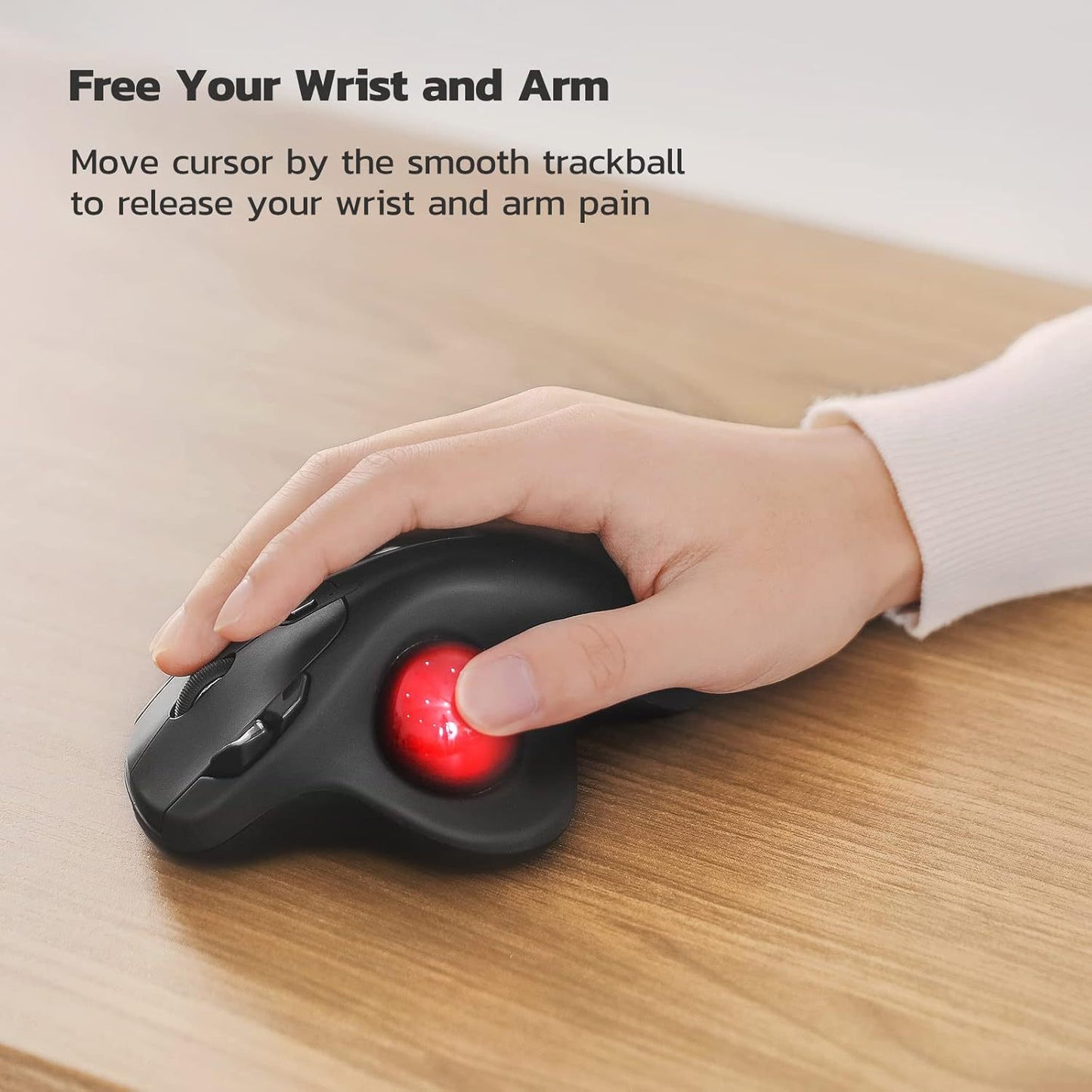 Ergonomische Trackball-Maus Brehn