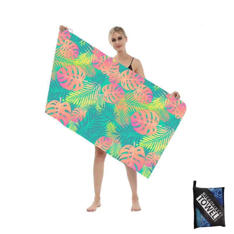 Strandtuch mit artistischem Mandala-Design Brehn