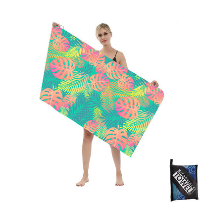 Strandtuch mit artistischem Mandala-Design Brehn