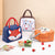 Süßes Hasen-Themen Isolierte Lunch Tasche Brehn