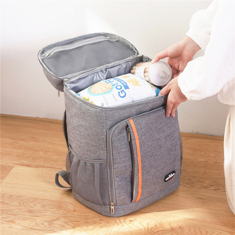 Damen Kühltasche mit mehreren Fächern und isolierter Innenausstattung Brehn