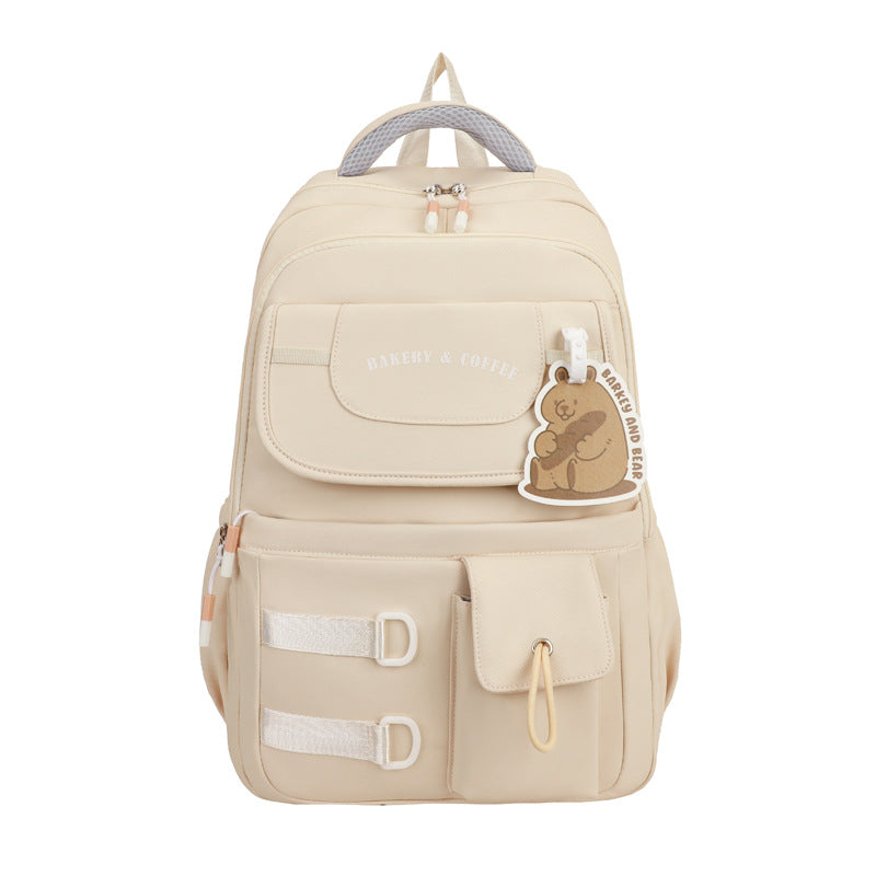 Stylischer Mehrfach-Taschen-Rucksack Brehn