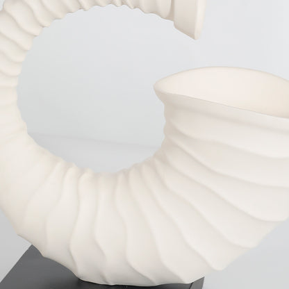 Künstlerische dekorative Spiral Skulptur