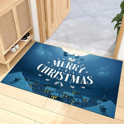 Festliche Weihnachts-Eingangsmatte Brehn