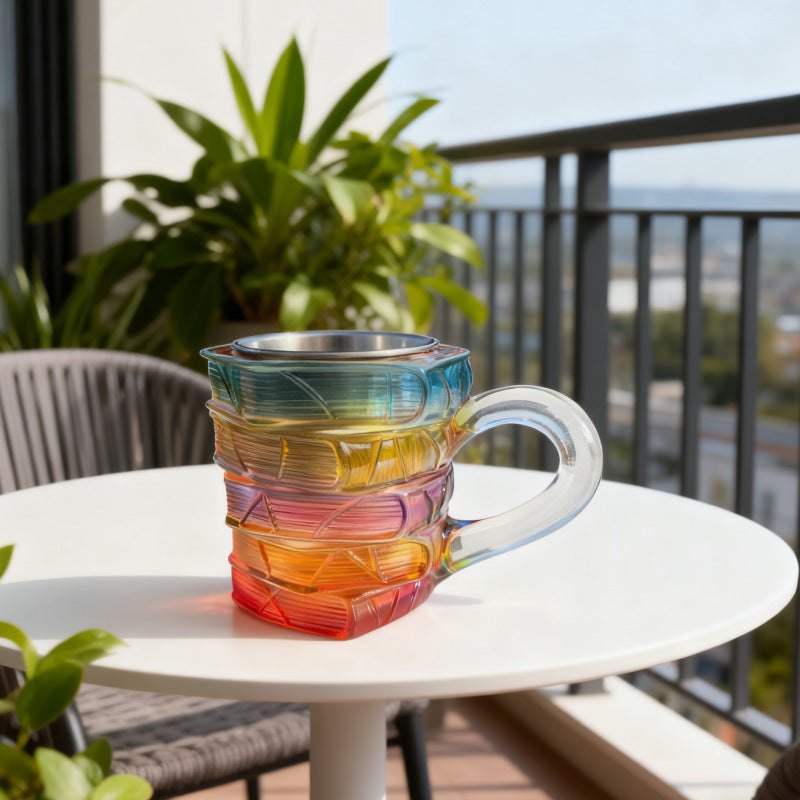 BookCup 3D Tasse – Handgemalte Literatur Tasse in Buchform | Brehn